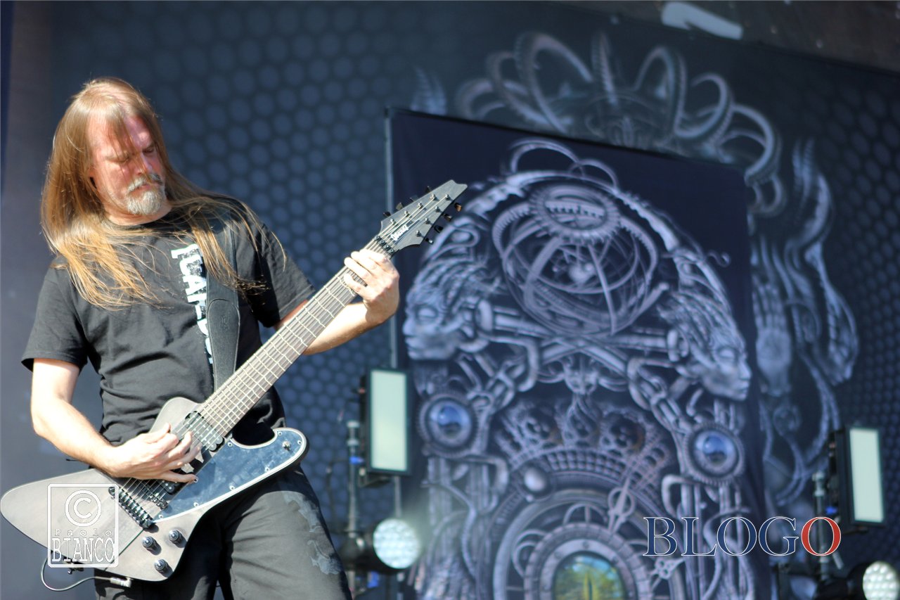 Meshuggah – foto concerto Sonisphere Festival Milano 2015 – by Paolo Bianco