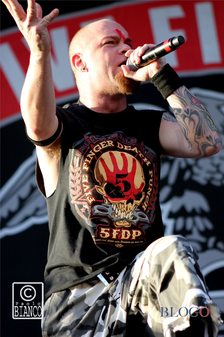Five Finger Death Punch foto concerto Assago Summer Arena Milano 23 Giugno 2015 – by Paolo Bianco