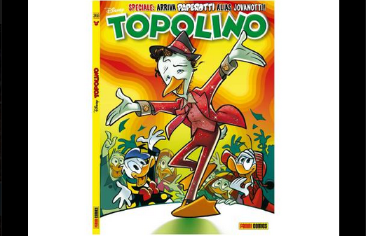 Topolino: Jovanotti diventa… Paperotti!