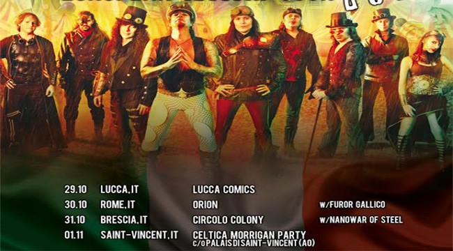 Mago de Oz, quattro concerti in Italia a fine Ottobre