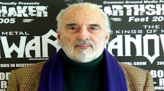 Christopher Lee è morto: addio ad un grande metallaro