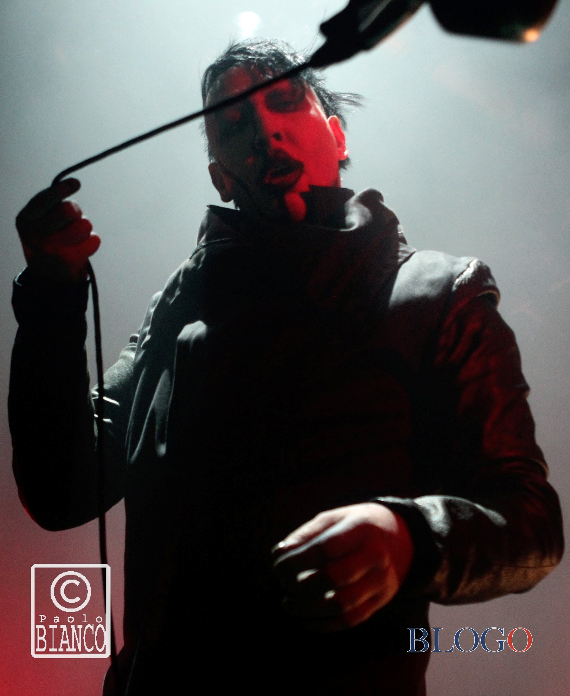 Marilyn Manson foto concerto Alcatraz Milano 18 Giugno 2015 – by Paolo Bianco