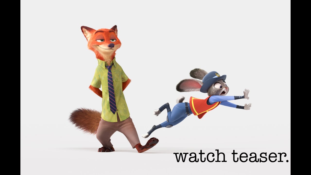 Zootopia: primo trailer del film d’animazione Disney