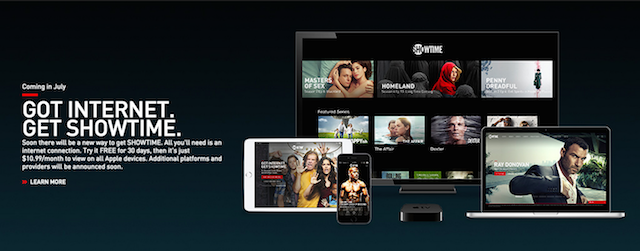 Showtime lancia un servizio di streaming online a pagamento anche per i non abbonati