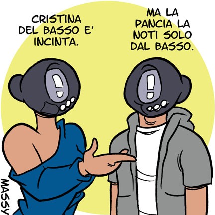 Cristina dal basso