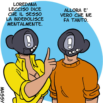 La Lecciso e il sesso