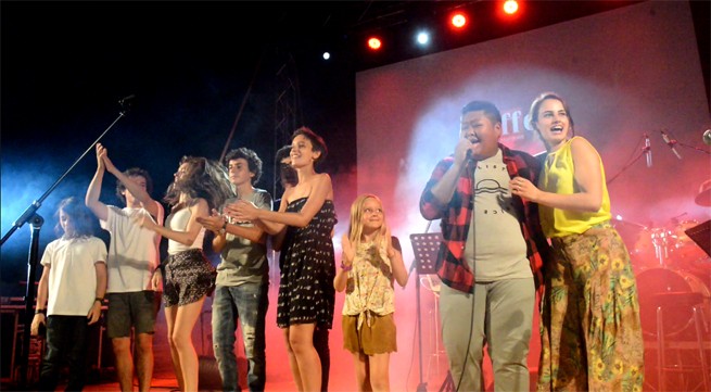Braccialetti Rossi live, Giffoni 2015 a Casal di Principe