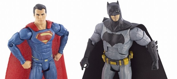 Batman v Superman: action figures e toys Mattel al Comic-Con 2015