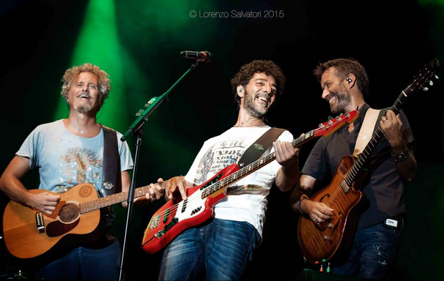 Fabi Silvestri Gazzé al Postepay Rock in Roma, 30 luglio 2015: recensione e scaletta della tappa finale del tour