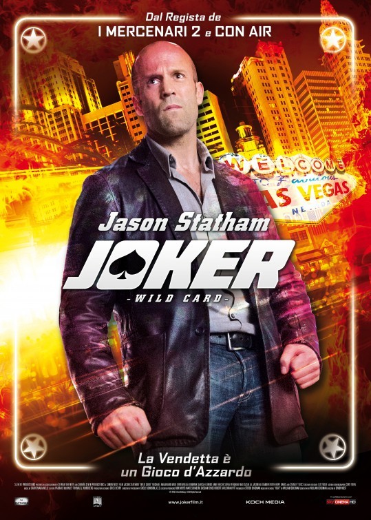 Joker (Wild Card): foto e locandine dell’action con Jason Statham