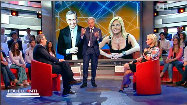 Simona Ventura ai Duellanti