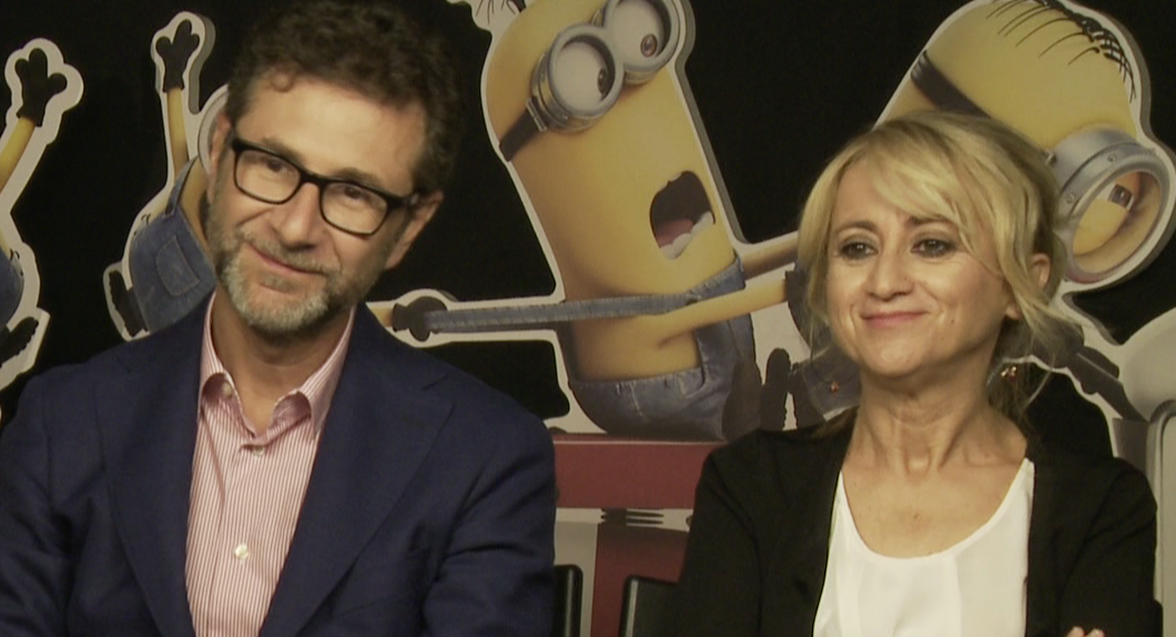 Minions, Fabio Fazio e Luciana Littizzetto doppiatori – la video intervista di Blogo