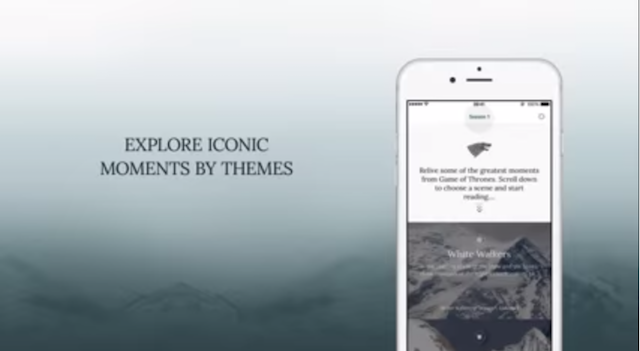Game of Thrones, un’app per leggere dei brani dai libri di George R.R. Martin