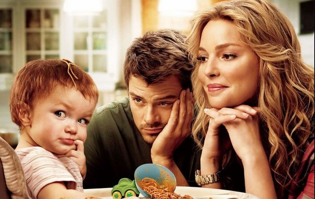 Stasera in tv su Canale 5: “Tre all’improvviso” con Katherine Heigl