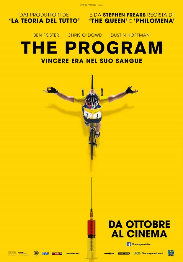 The Program: foto e locandine del film sul ciclista Lance Armstrong