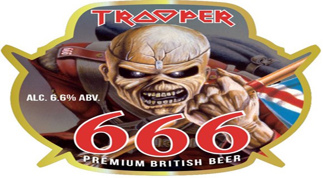 Iron Maiden: in arrivo la birra Trooper 666
