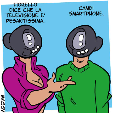 Il peso della tv