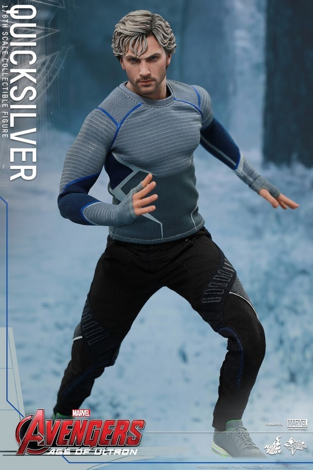 Avengers 2: nuova action figure del Quicksilver di Aaron Taylor-Johnson