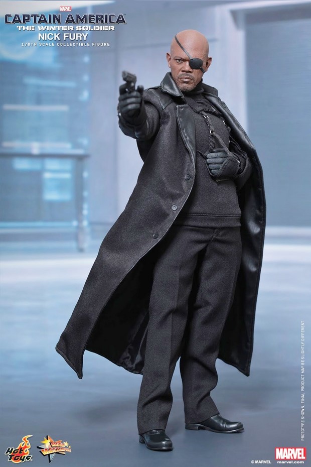 Captain America 2: nuova action figure di Nick Fury versione “Winter Soldier”
