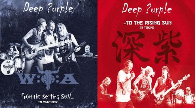 Deep Purple, From The Setting Sun (In Wacken) To The Rising Sun (In Tokyo): anteprima video del doppio live album