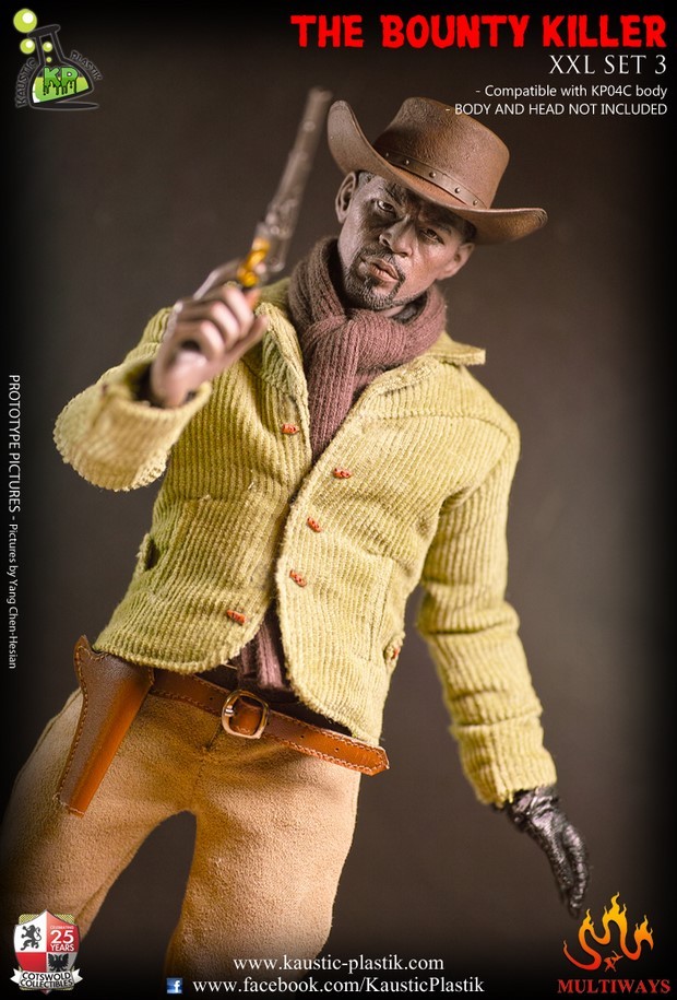 Django Unchained: foto dell’action figure di Jamie Foxx