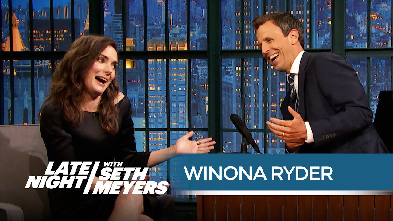 Winona Ryder: The Beetlejuice Sequel Is Happening! – Late Night with Seth Meyers