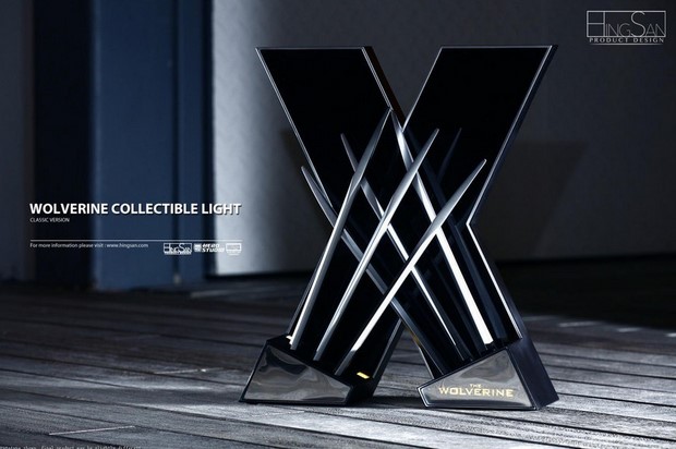 X-Men: replica a grandezza naturale con luce degli artigli di Wolverine