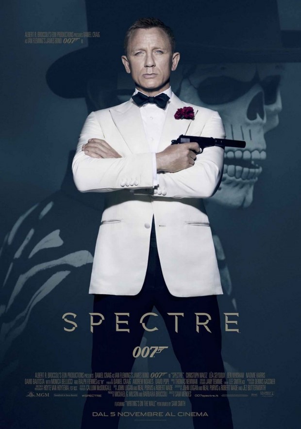 007 Spectre: Locandina finale italiana e nuovi poster internazionali di Bond 24