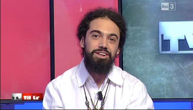 Pico Rama a Tv Talk risponde a Blogo: “C’è tanto pregiudizio sui ‘figli di…'”
