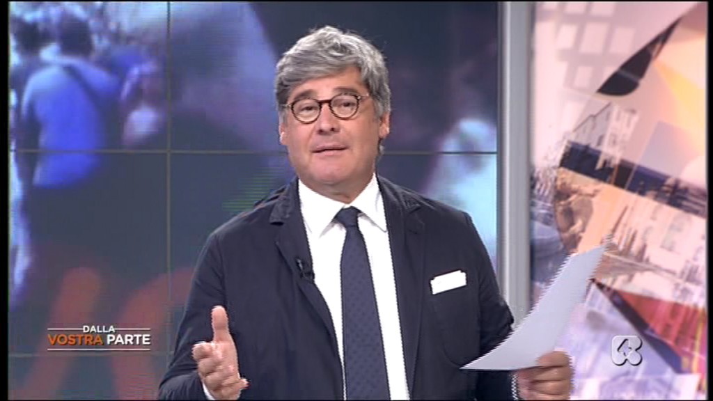 Dalla vostra parte – prima puntata del 2015-2016 con Paolo Del Debbio