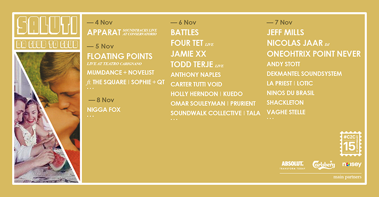 C2C 2015, Club To Club a Torino: programma del Festival e artisti dal 4 all’8 novembre #C2C215