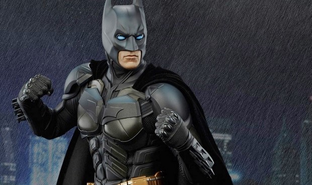 Il cavaliere oscuro: nuova statua Sideshow del Batman di Christian Bale