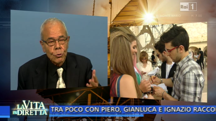 Il caso Il Volo, Antonella Clerici a La vita in diretta e Pomeriggio Cinque a reti unificate