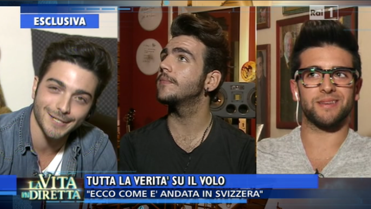La vita in diretta, il Volo in esclusiva risponde alle accuse: “Si parla più di Locarno che di Sanremo”