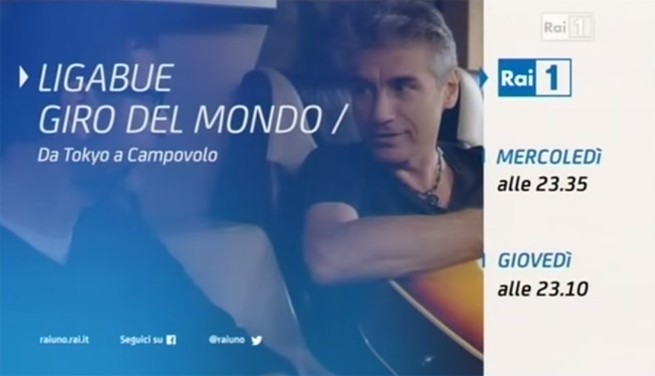 Ligabue Giro del Mondo, su Rai 1 un doppio speciale in attesa di Campovolo 2015