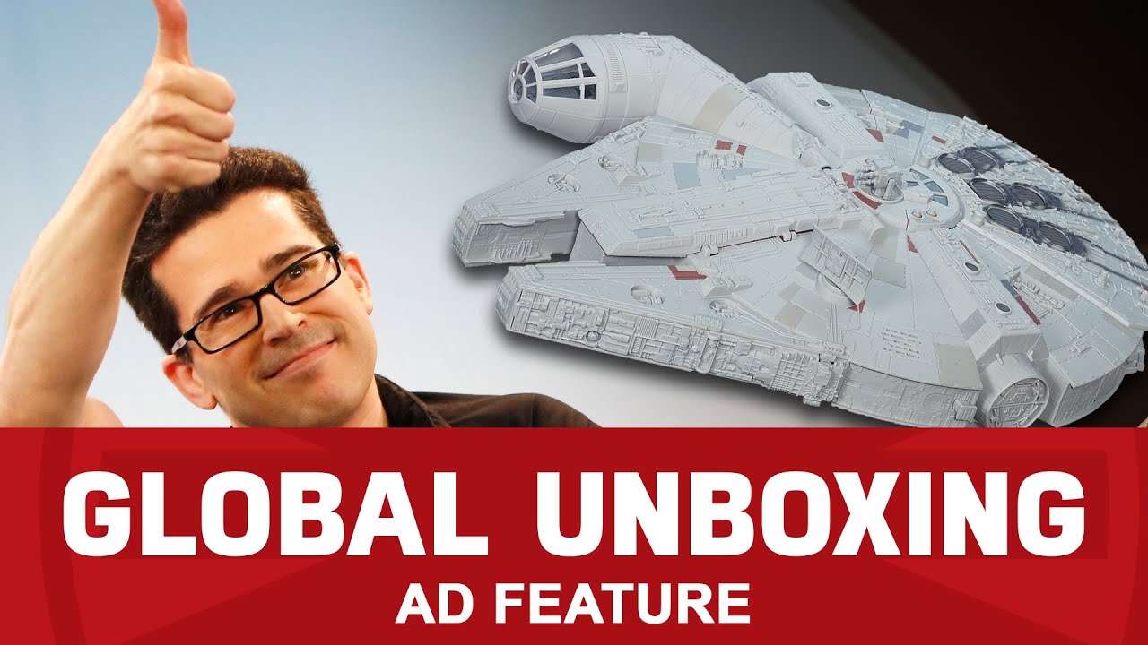 Star Wars Battle Action Millennium Falcon – Star Wars: The Force Awakens Global Toy Unboxing