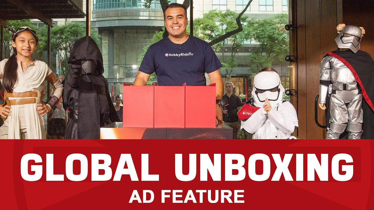Star Wars Costumes for Kids – Star Wars: The Force Awakens Global Toy Unboxing