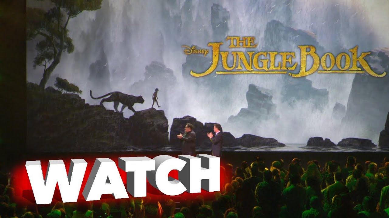 Disney’s  The Jungle Book: Jon Favreau and Cast on Stage at D23 Expo 2015