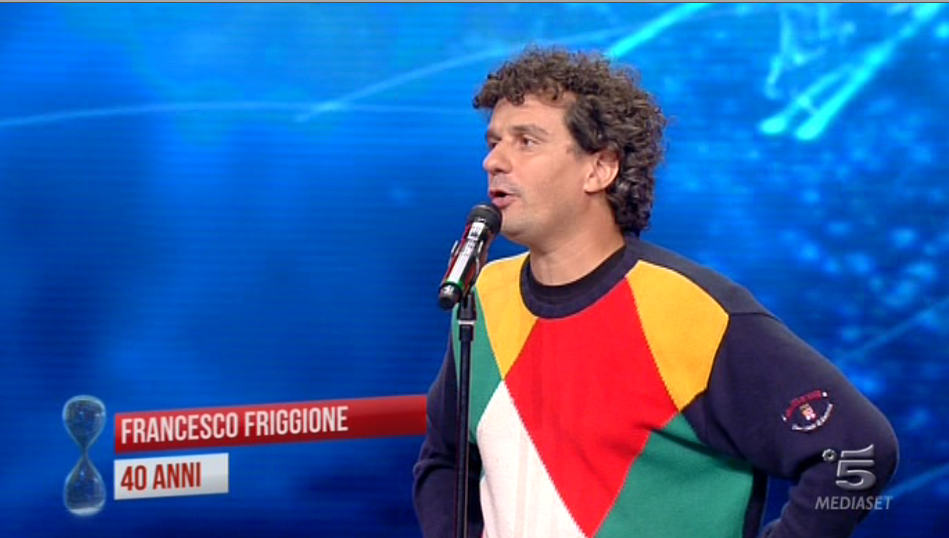 Francesco Friggione di Tu sì que vales  – Friggione Bamboccione: testo e video