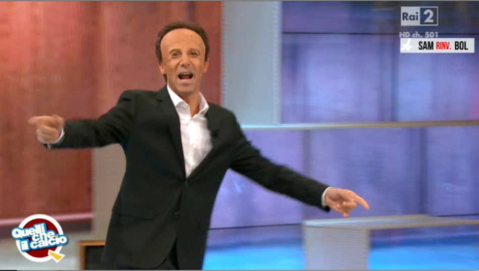 Quelli che il calcio, Ubaldo Pantani parodia il profeta Benigni: “Provo la grande gioia di fatturare”