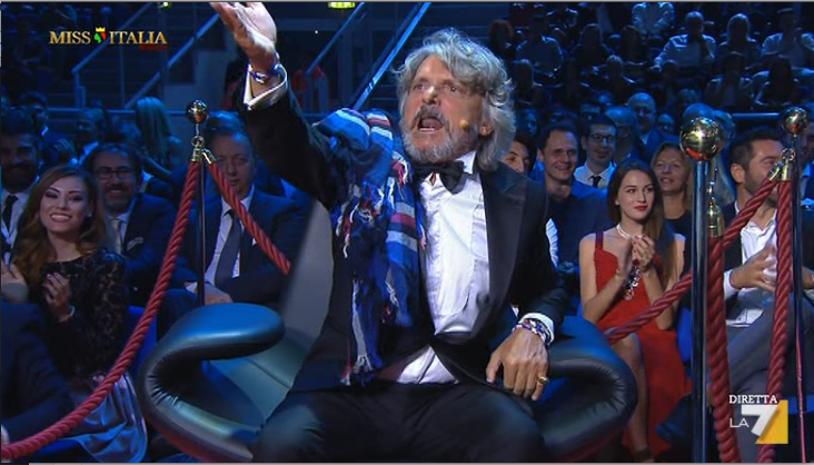 Massimo Ferrero distrugge Miss Italia: “Amendola str0nzo, Bastianich carciofo, Ventura non c’entra un caxxo con ‘sto programma” (VIDEO)