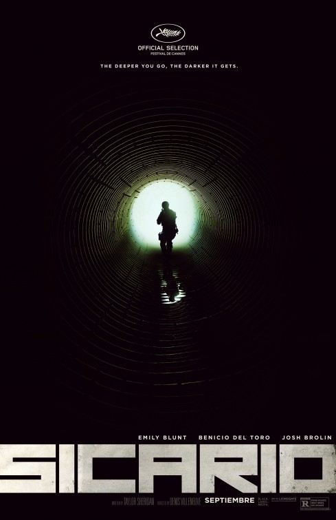 Sicario: Locandine del crime-thriller con Emily Blunt e Benicio del Toro