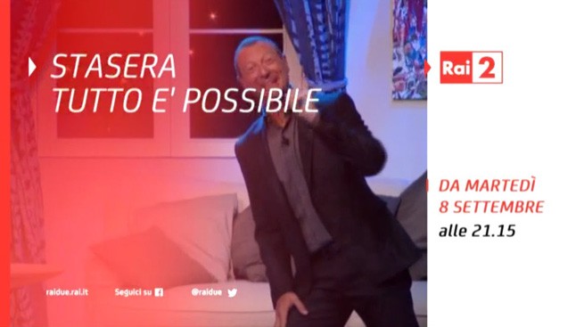 Stasera in tv, 8 settembre 2015: Anna & Yusef, Stasera tutto è possibile, Ballarò, Unti e Bisunti 3