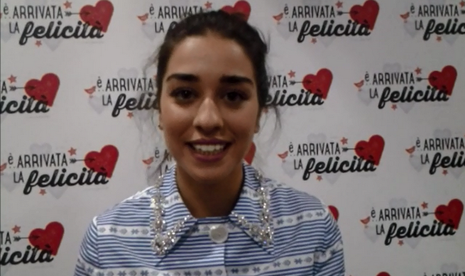 È arrivata la felicità, Simona Tabasco a Blogo: “15 ore di lavoro al giorno sul set per fare esperienza” (VIDEO)