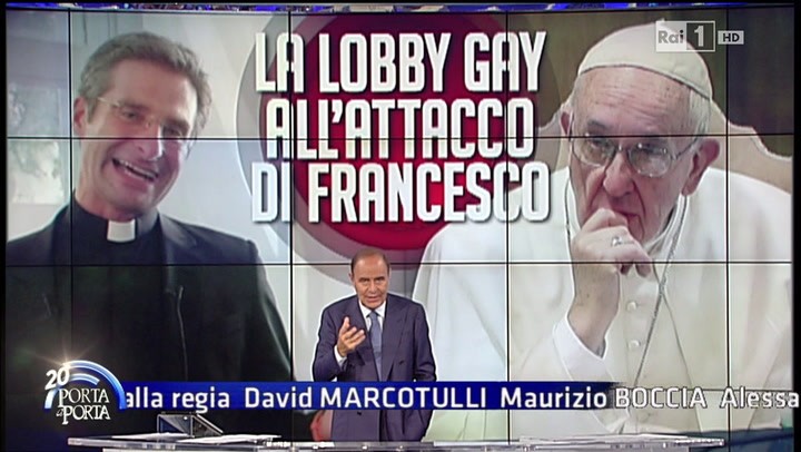 Bruno Vespa risponde alle polemiche per il titolo sulla lobby gay