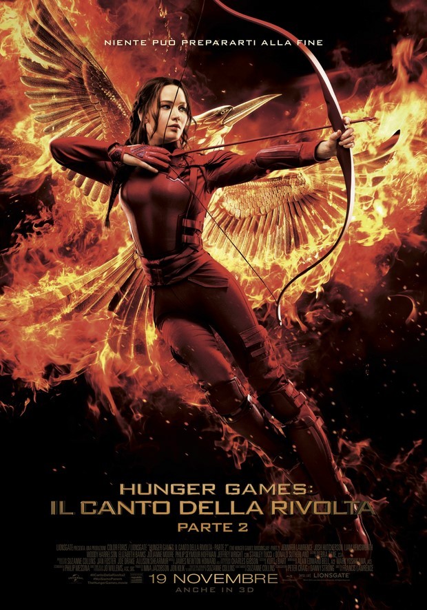 Hunger Games: Il canto della rivolta parte 2 – poster italiano finale e cover EW