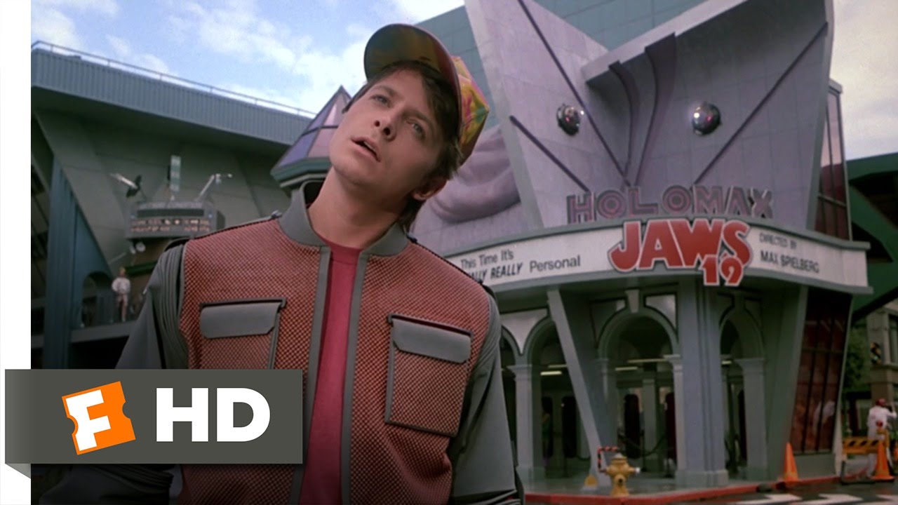 Back to the Future Part 2 (2/12) Movie CLIP – Hill Valley, 2015 (1989) HD