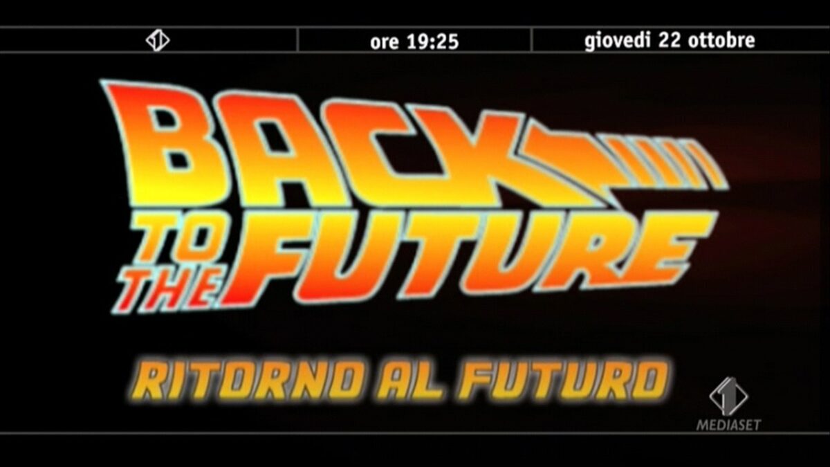 Ritorno al Futuro, il 22 ottobre 2015 tutta la trilogia su Italia 1