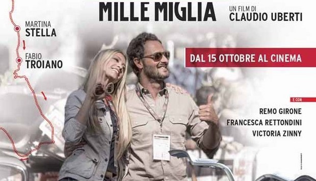 Rosso Mille Miglia: trailer e poster del film con Martina Stella e Fabio Troiano