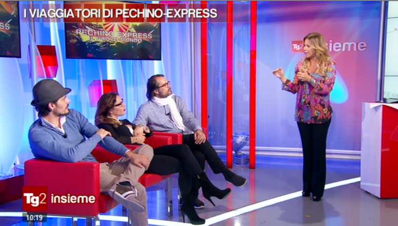 Tg2 insieme, Naike Rivelli: “Più che Pechino Gangb@ng Express”. Gassman su Twitter: “Questo è il servizio pubblico?”